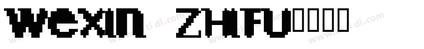 wexin  ZHiFu字体转换
